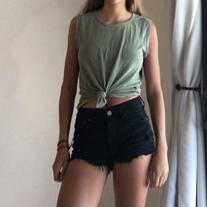 gap green tank top